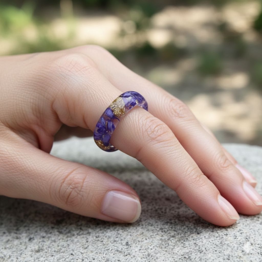 Violet Ridge Fusion Ring