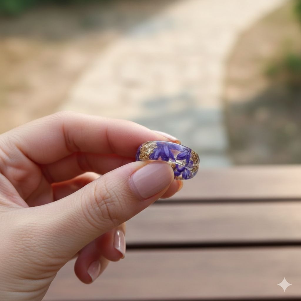 Violet Ridge Fusion Ring