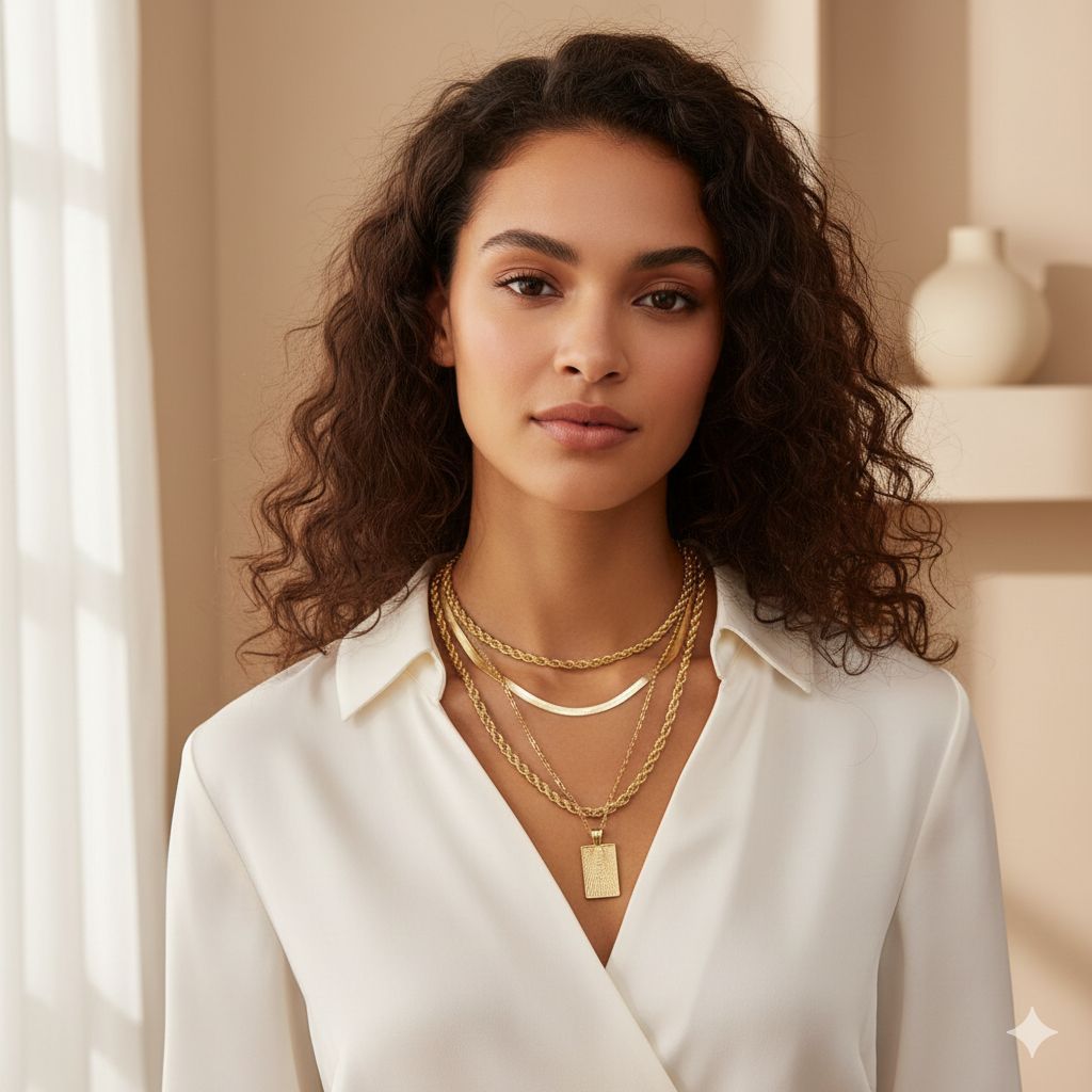 Elara Modern Luxe Layer Necklace
