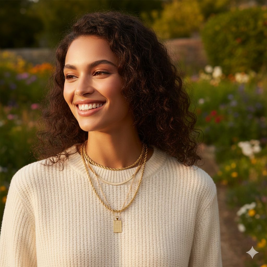 Elara Modern Luxe Layer Necklace